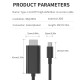 Кабель Type-C - HDMI 4К 1.8м SmartGO Thunderbolt 3 SmartGo